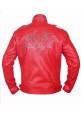 Daft Punk Kids Red Leather Jacket